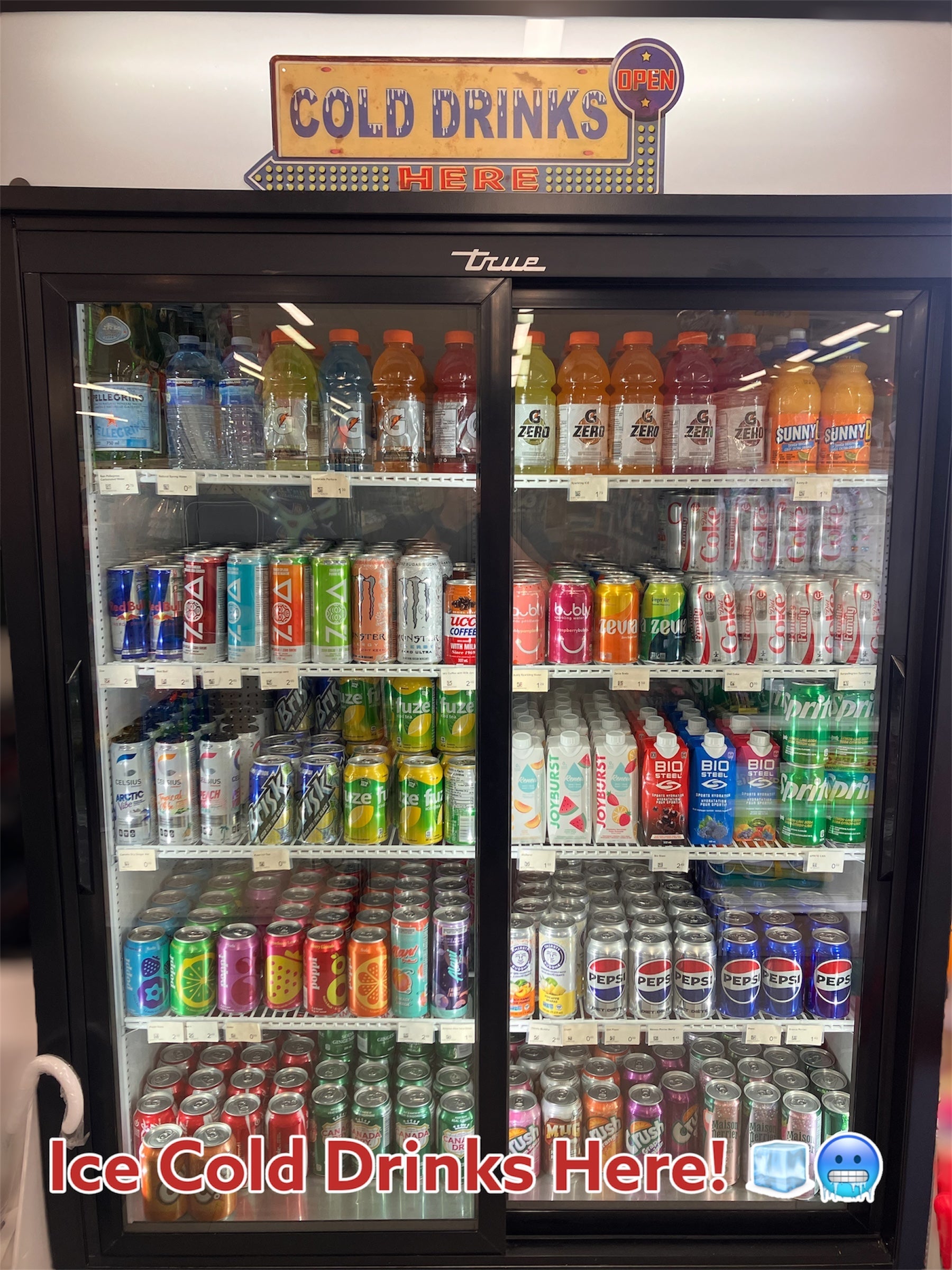 Cold Drinks in stock