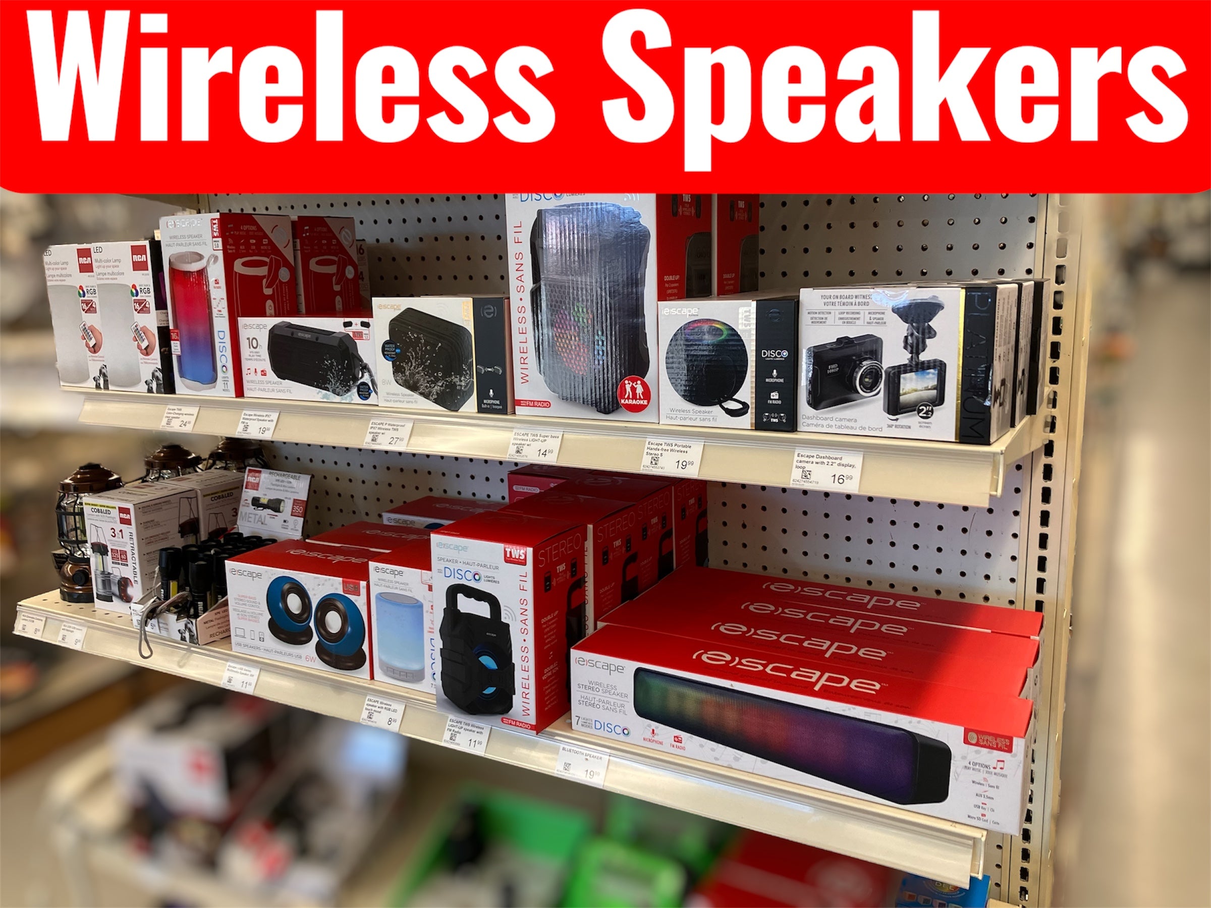 Speakers and Headphones in stock