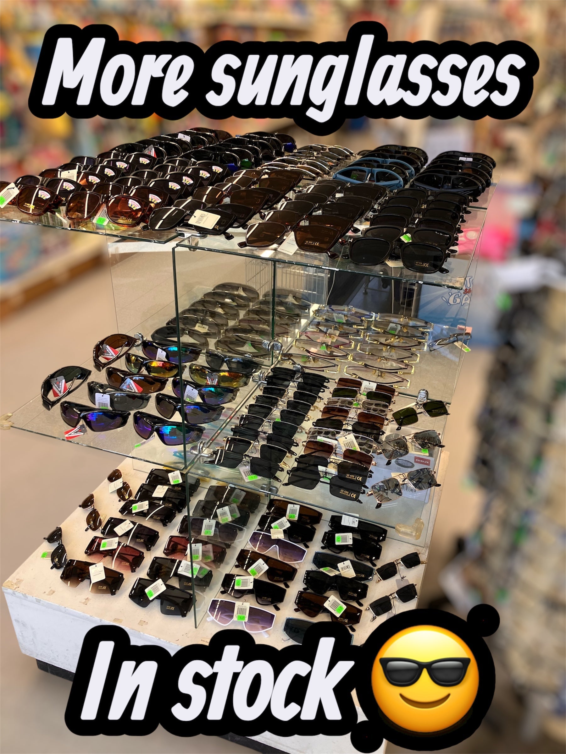 New Sunglasses in stock