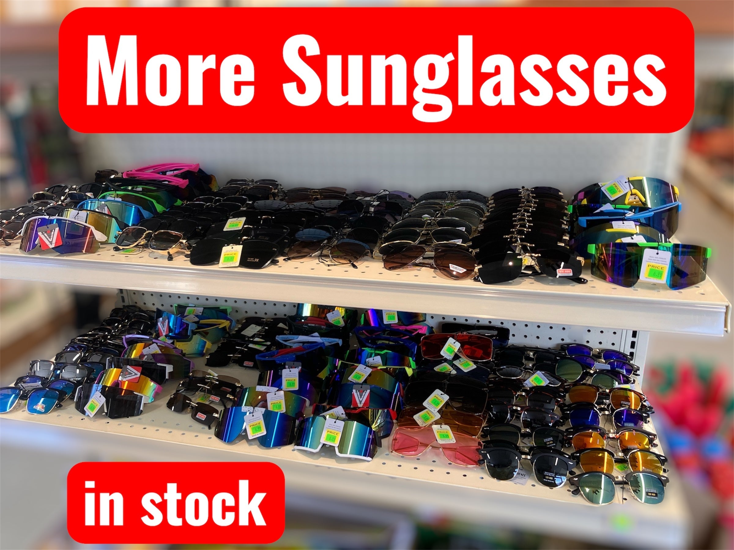 More Sunglasses in stock