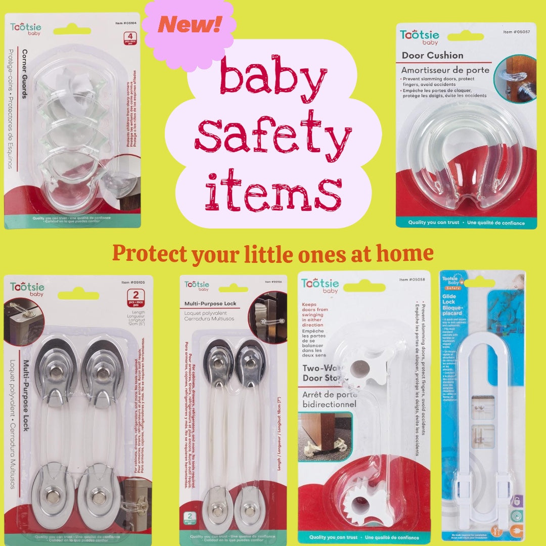 New Baby Safety items