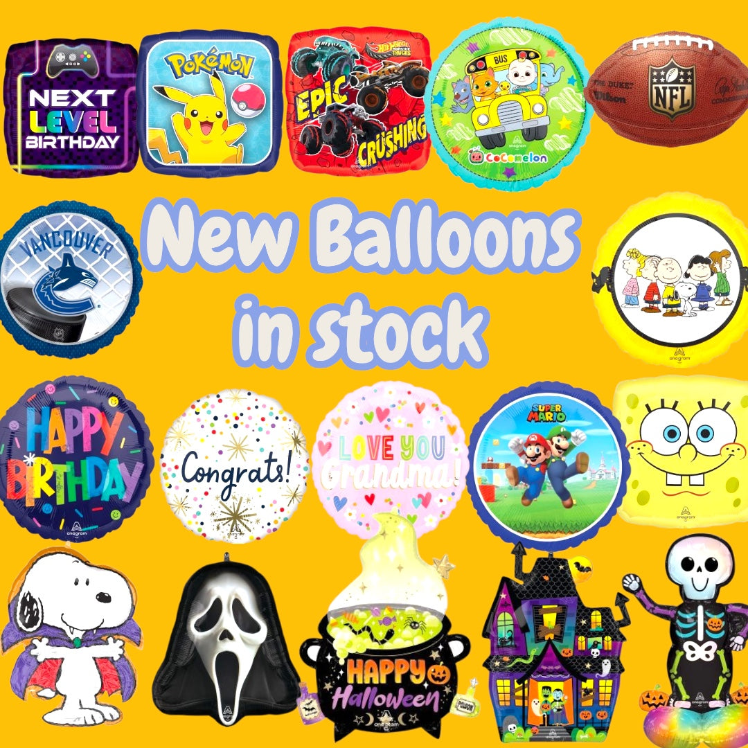 Balloons in stock