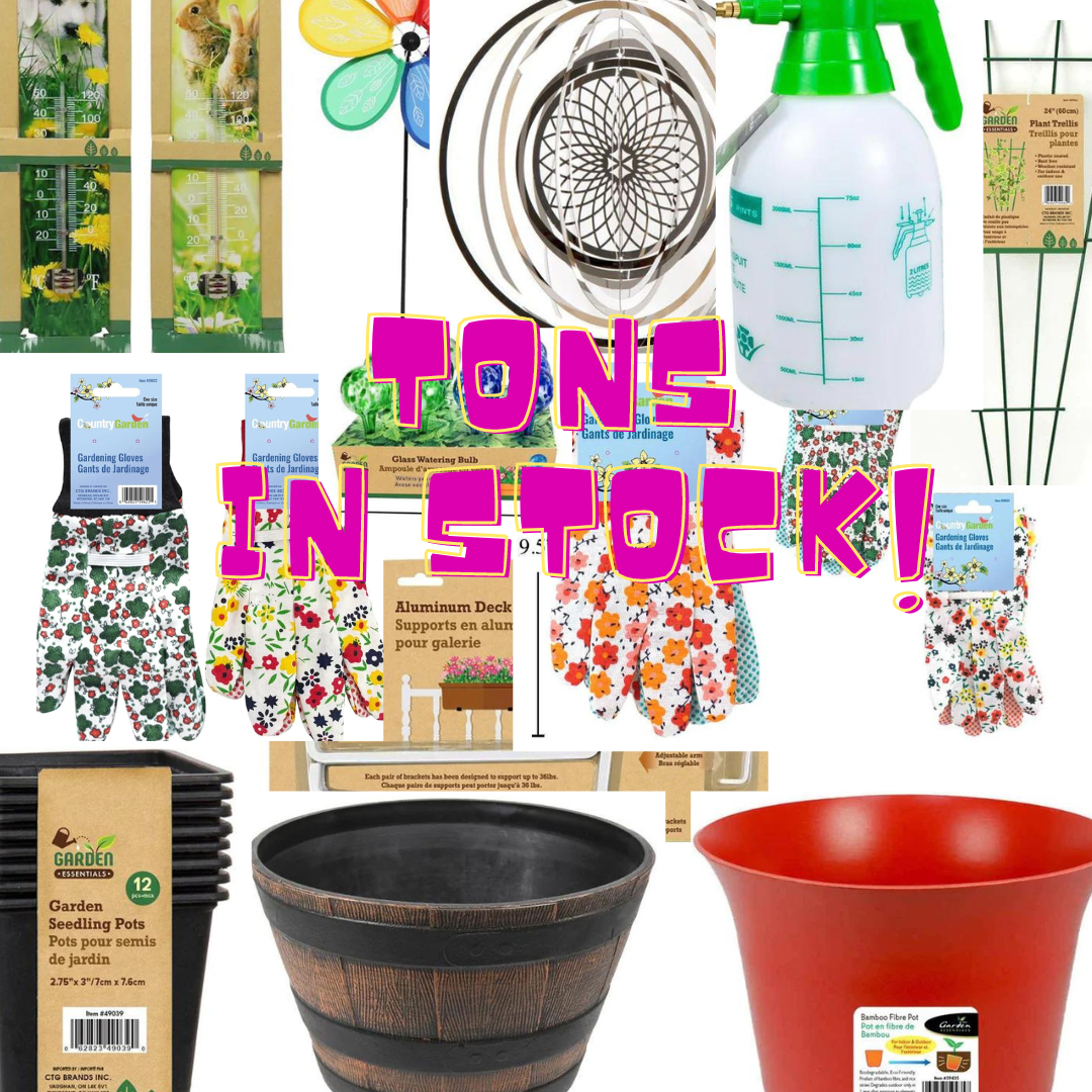 Tons of Gardening in stock!