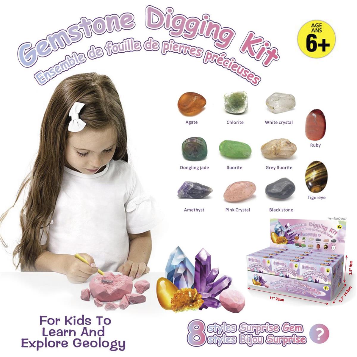 Gemstone Digging Kit