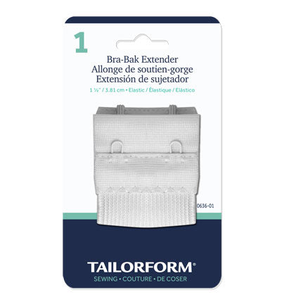 White Bra Back Extender