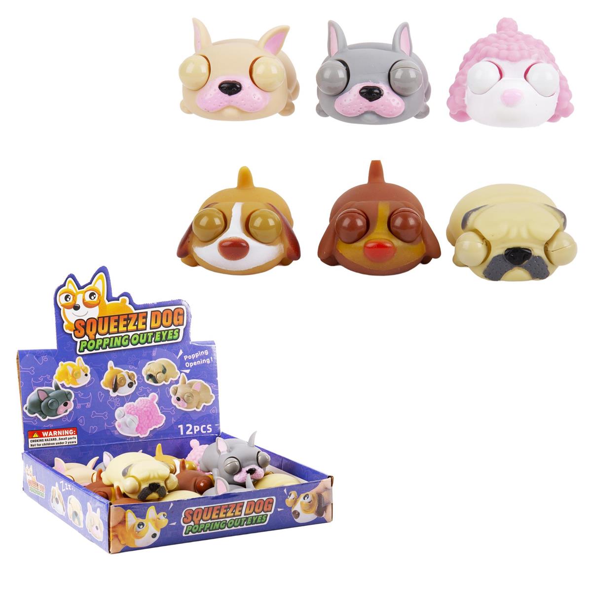 Eye Popping Dog Toys