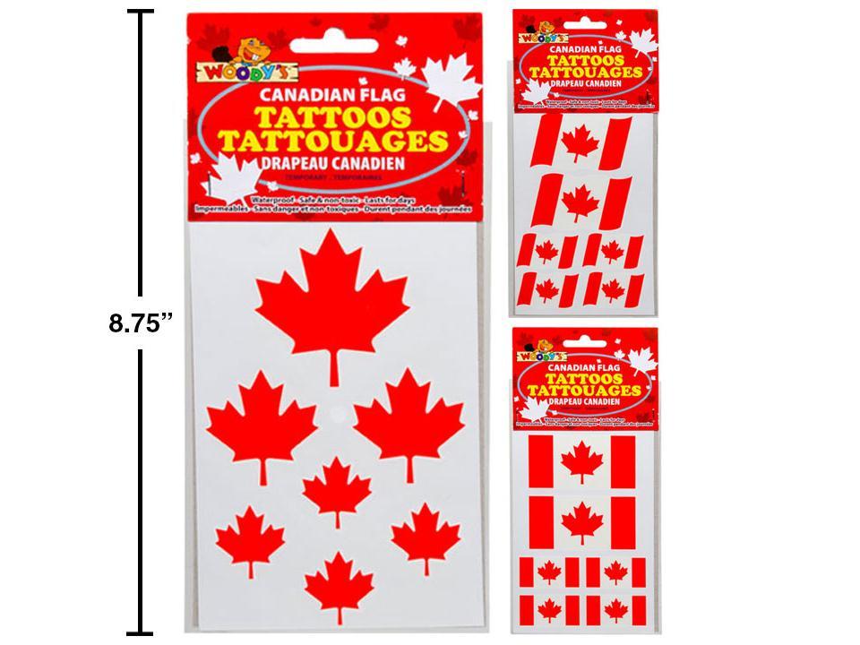 Canada Flag Tattoos