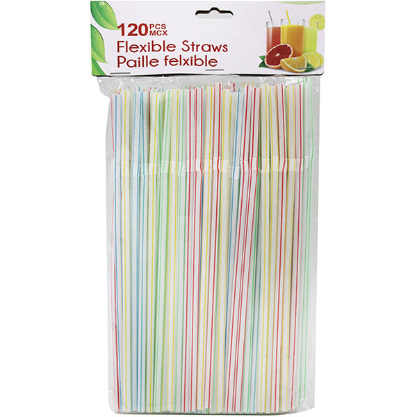 Straw Flexible 150pk