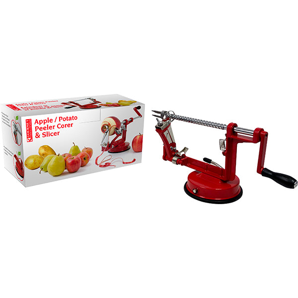 Red Apple Peeler & Slicer