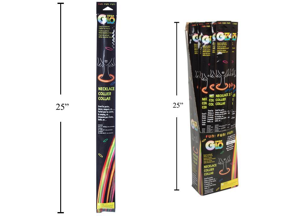 Neon Glo One-Piece 22" Necklace