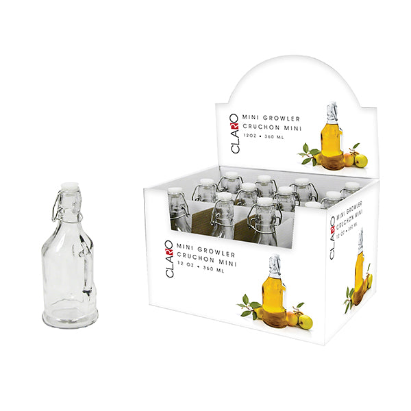 360ml Glass Mini Bottle with Swing-Top Stopper
