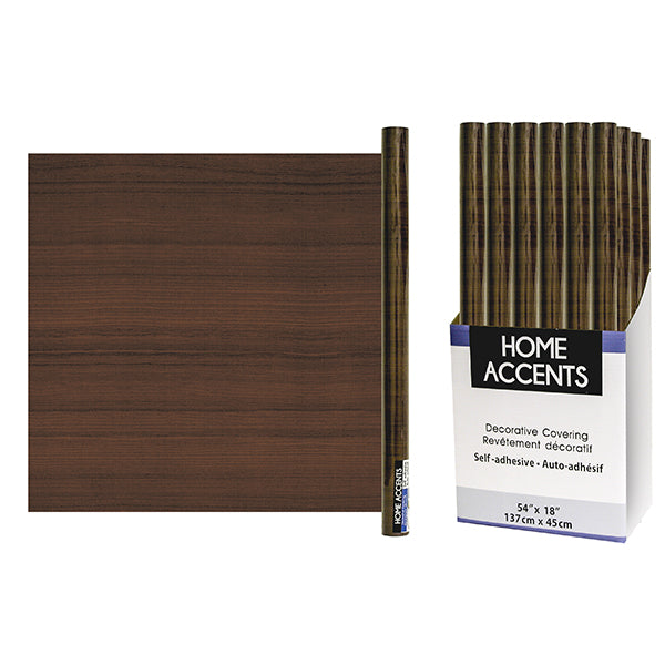 Dark Brown Wood Shelf Liner