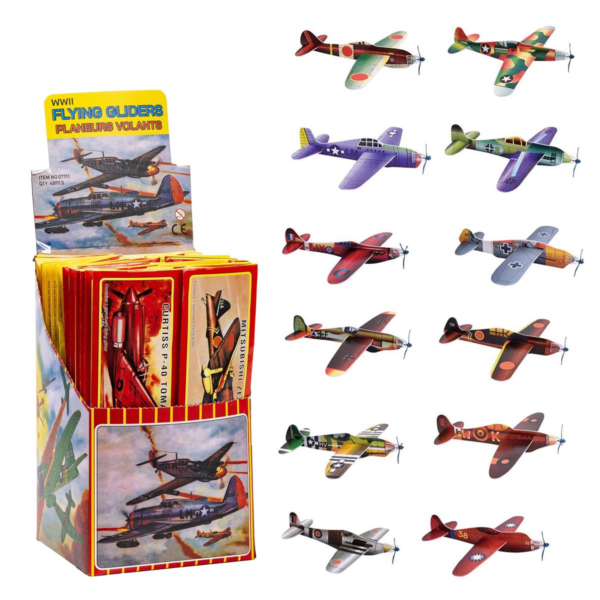 WWII Flying Glider, 7"