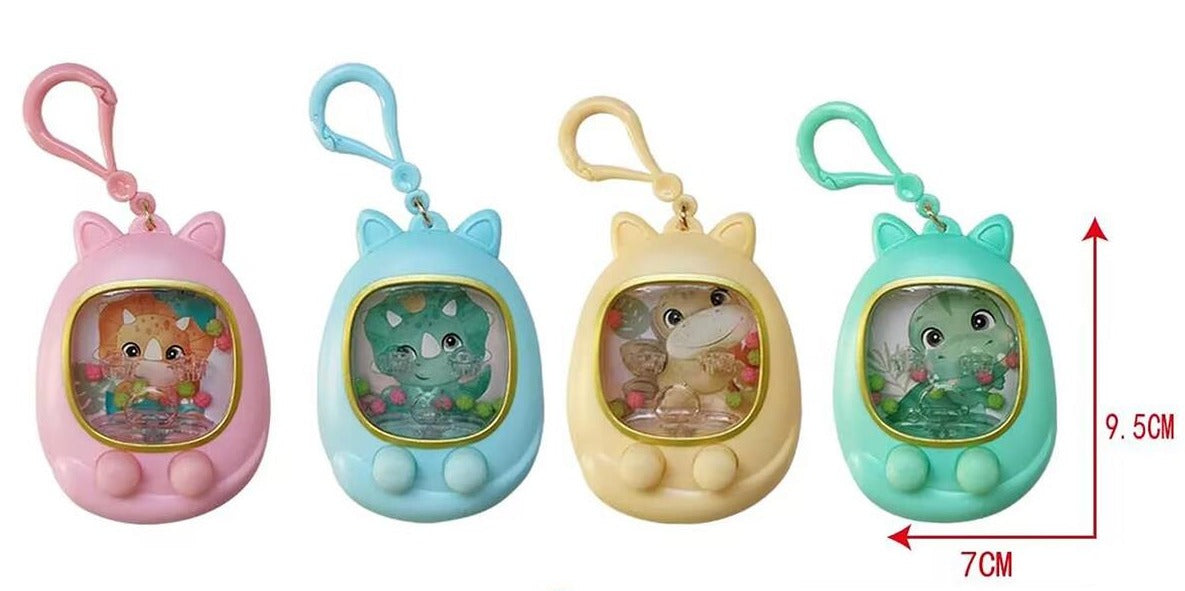 Baby Dino Handheld Water Game with backpack hook