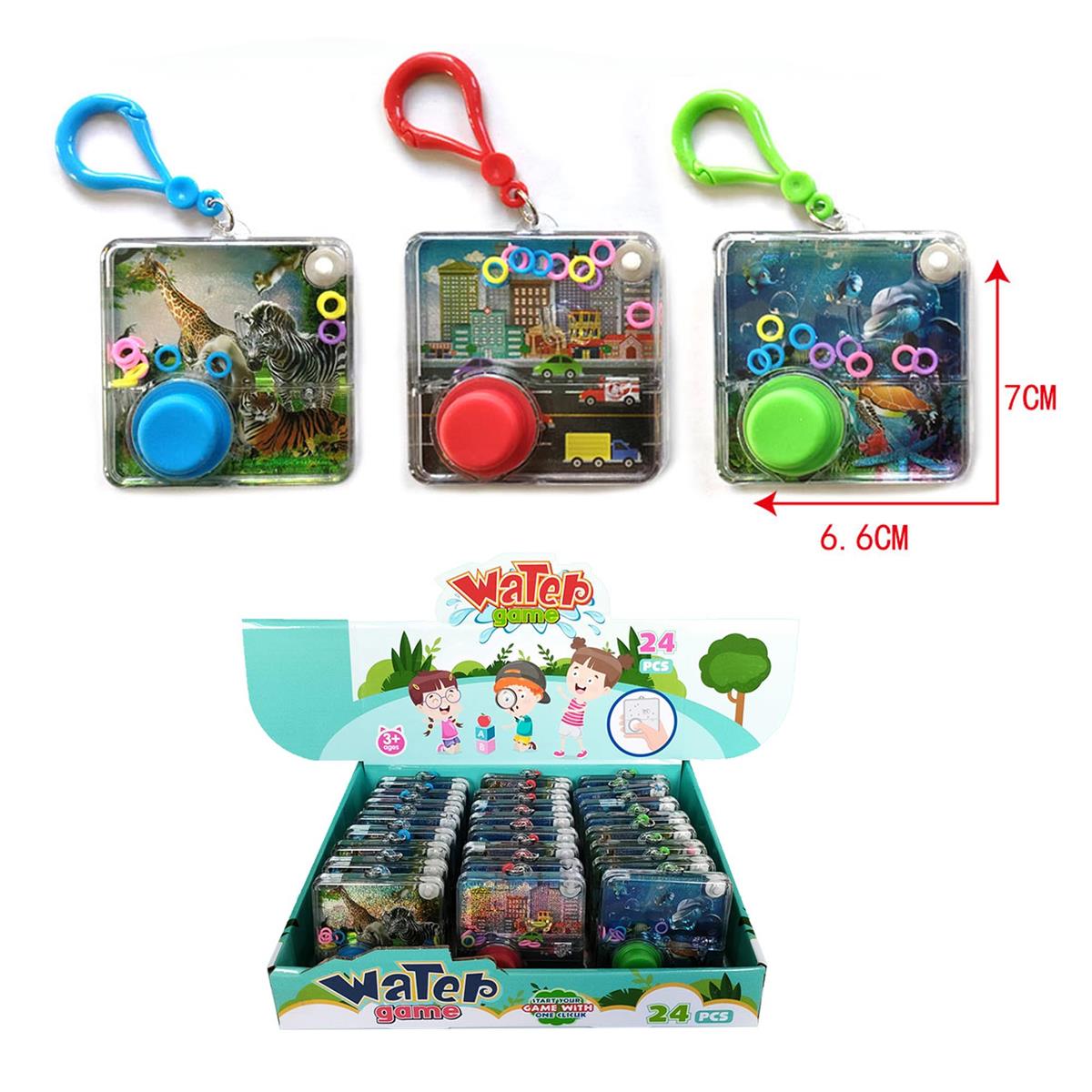 Handheld Water Game with Backpack Hook