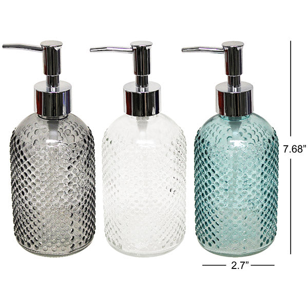 400ml Glass Soap Dispenser