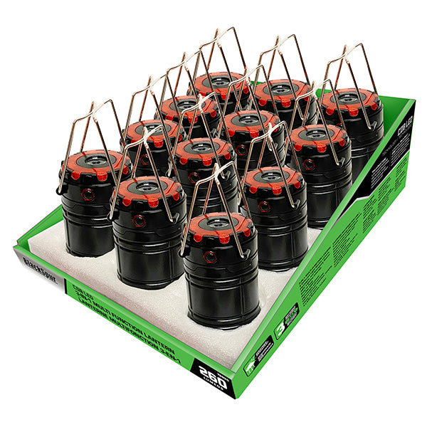 Black 3-in-1 Camping Light, 4-Inch