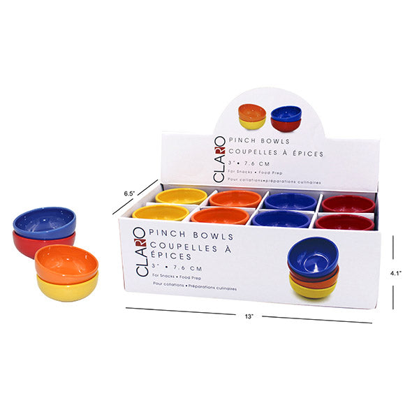 3-Inch Glazed Pinch Bowl