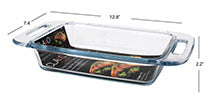 Rectangular Bake Dish with Easy-Grip Handles