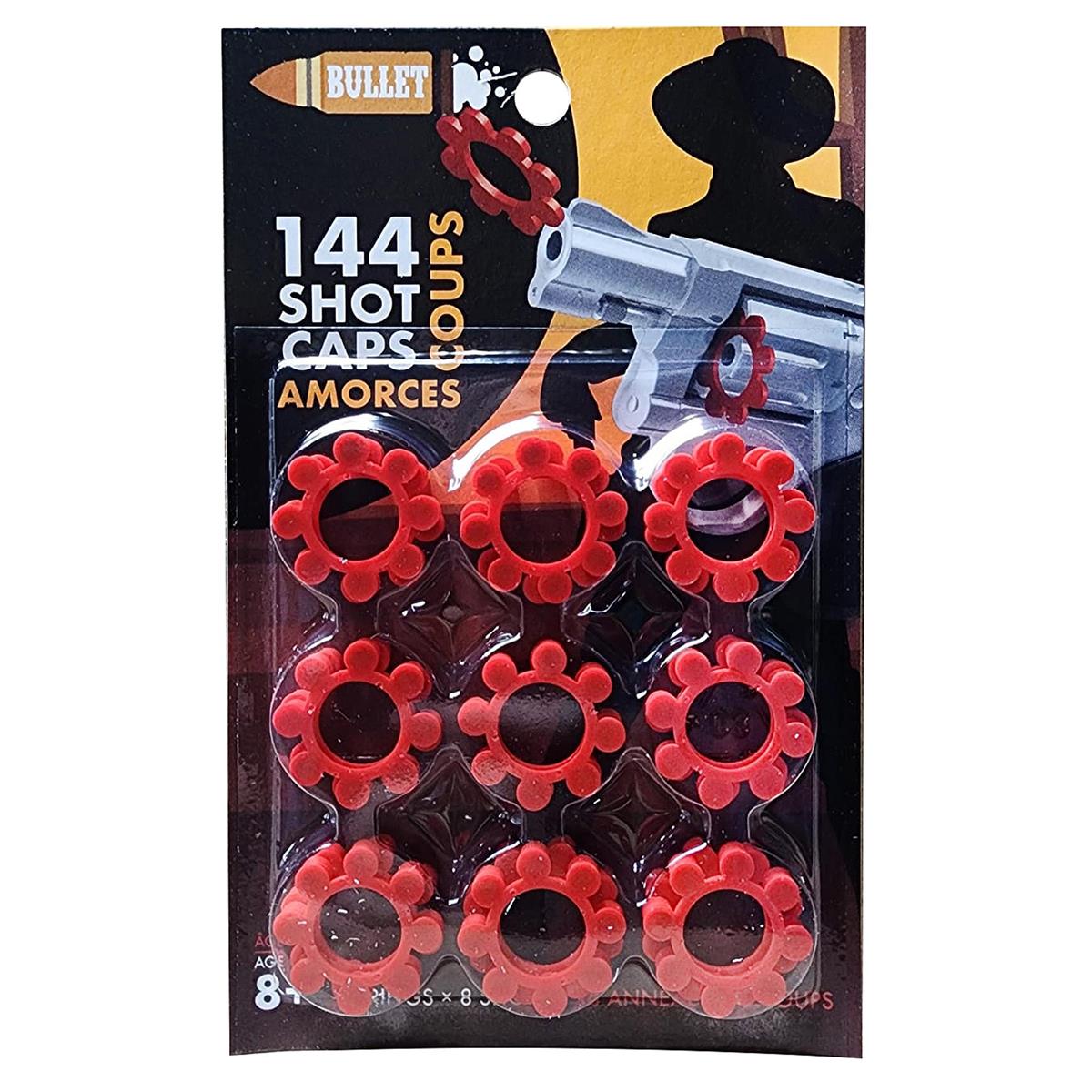 8-Shot Ring Caps, 18 Rings