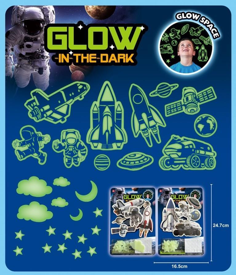 Glow-in-the-Dark Space & Star Set