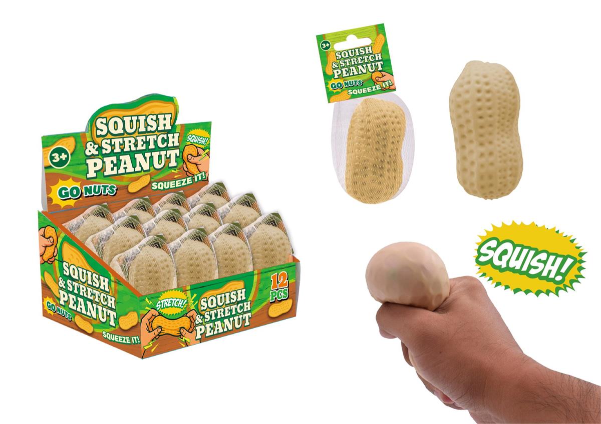 Crunchy Peanut Squeeze Toy