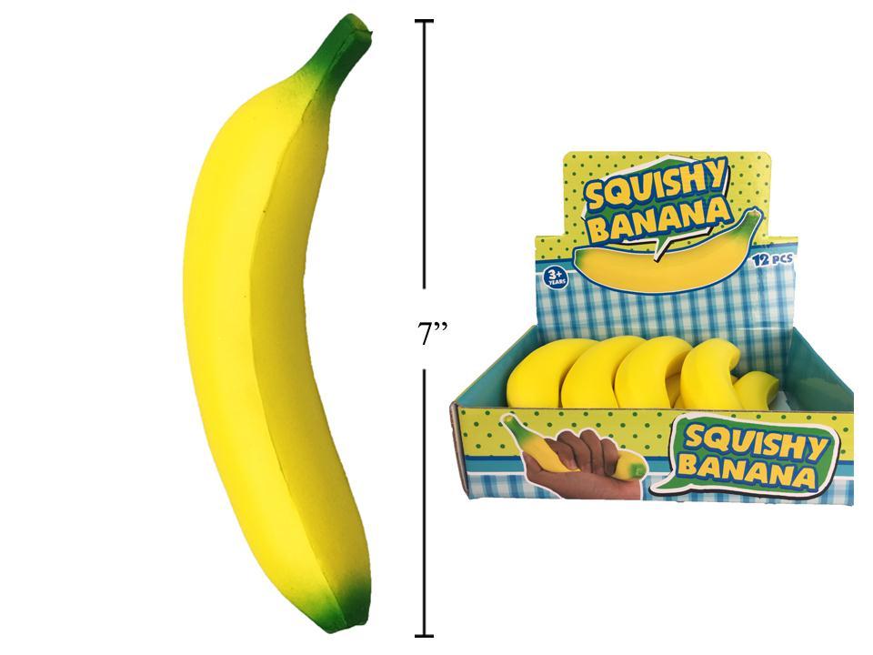 Squishy Banana, 7"