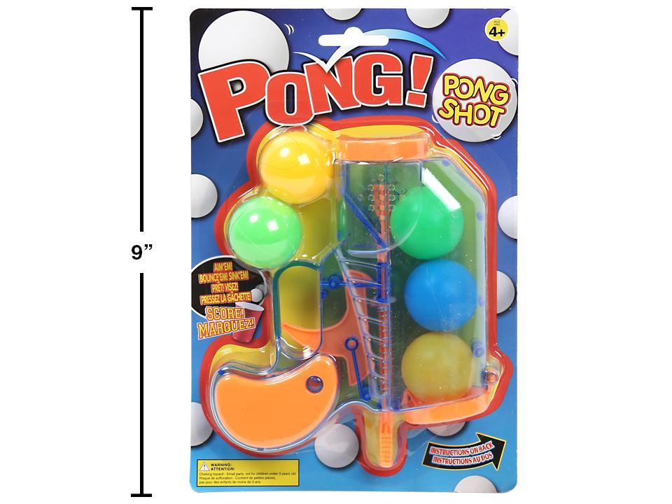 Pong Shot Game with 5 Balls