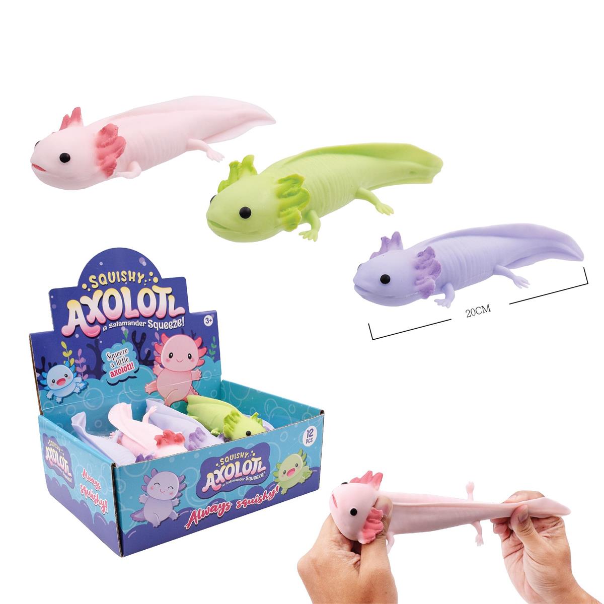 Stretchy Axolotl Toy