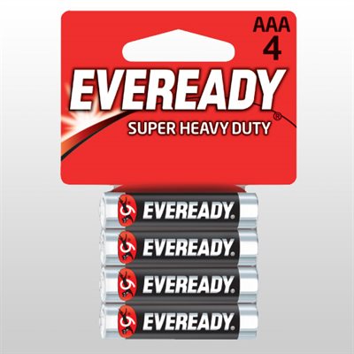 Eveready Max AAA Batteries, Pack of 4