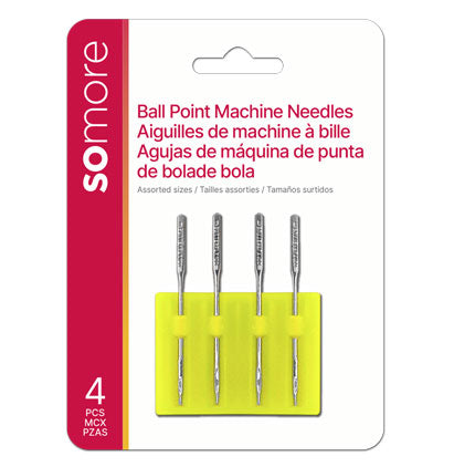 Assorted Ballpoint Sewing Machine Needles