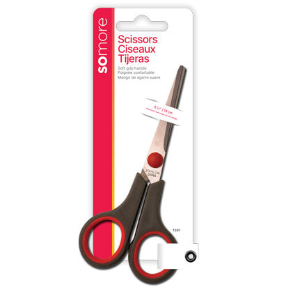 5.5" Soft Grip Scissors