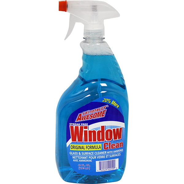Streak-Free Window & Glass Cleaner, 40 oz