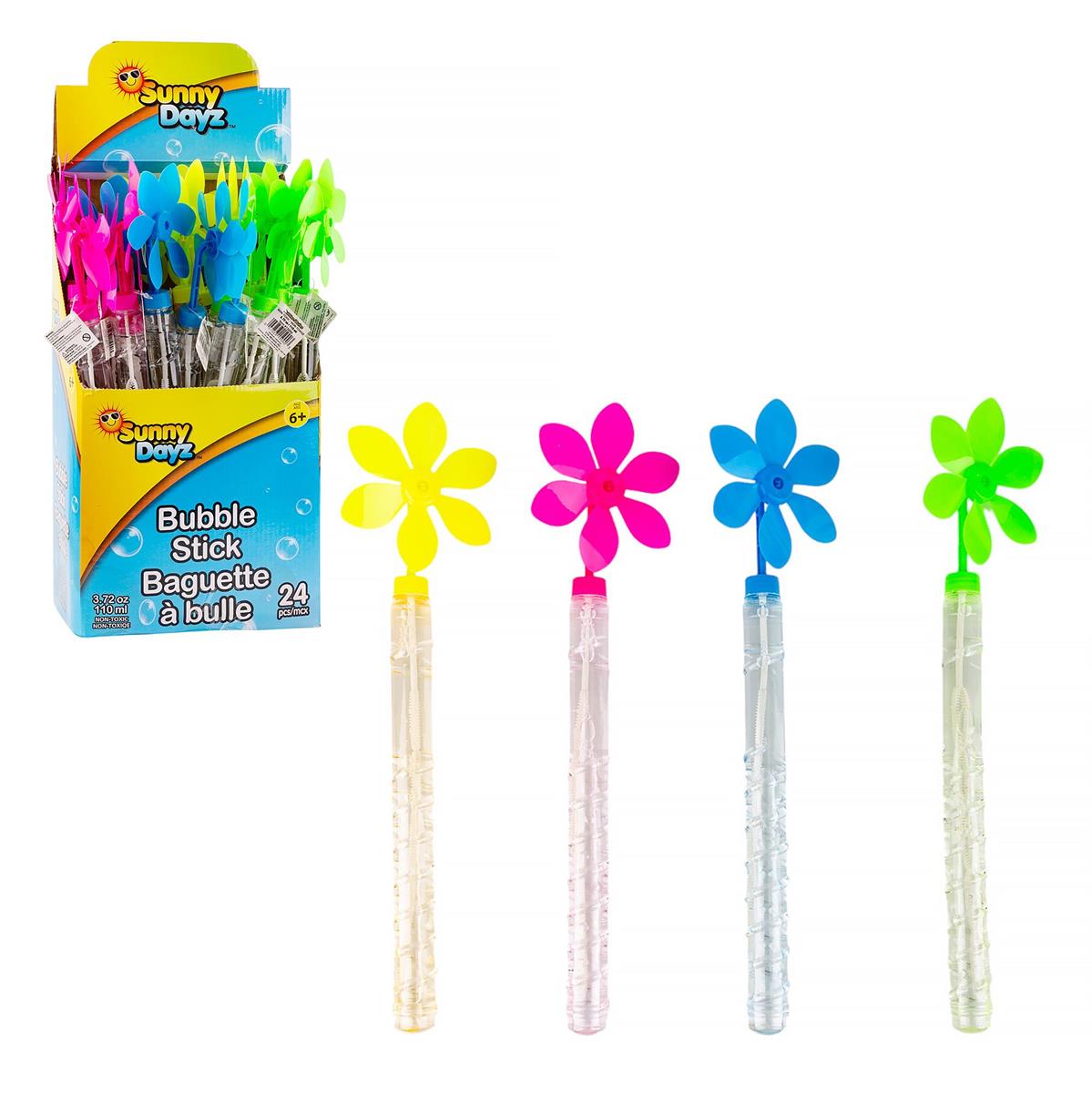 Sunny Dayz Windmill Bubble Wand