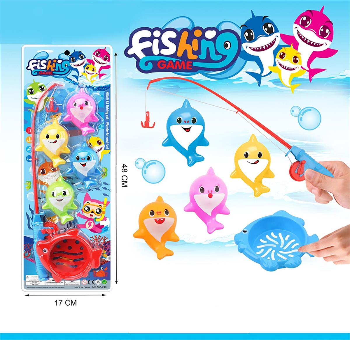 Summer Zone Shark Fishing Set, 5pcs