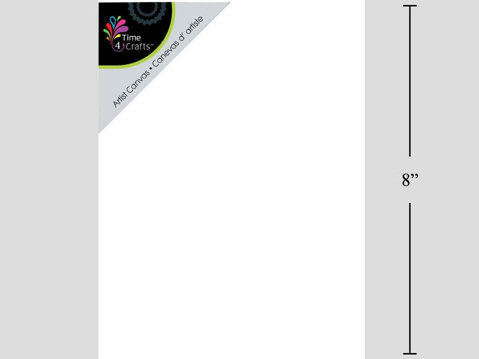 Canvas Panel 2pc 6x8"