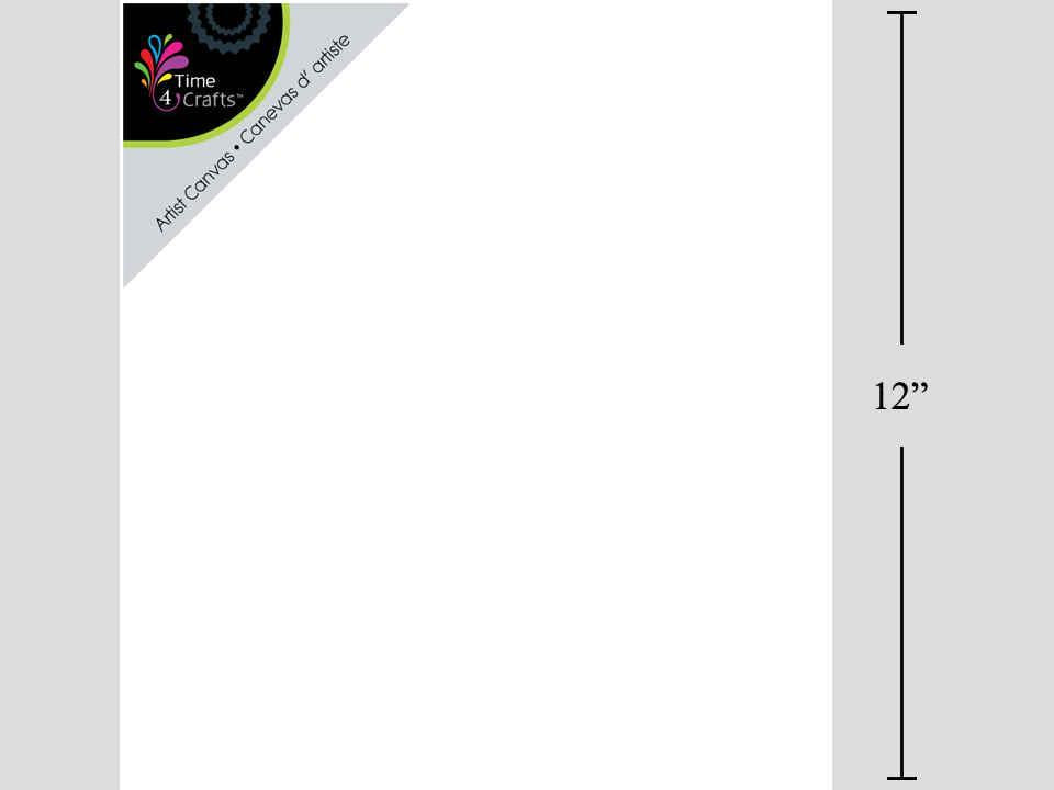 12x12" Artist Canvas