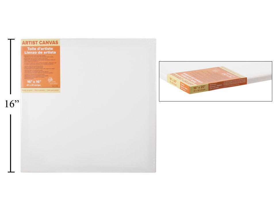 Artist Canvas 16x16"