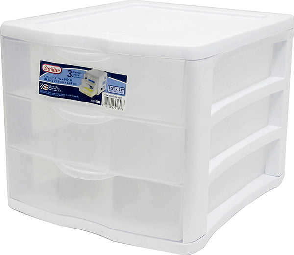 Clear View 3-Drawer Organizer