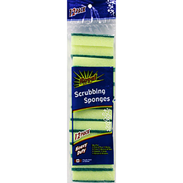 Royal Scrub Sponges - 12 Pack