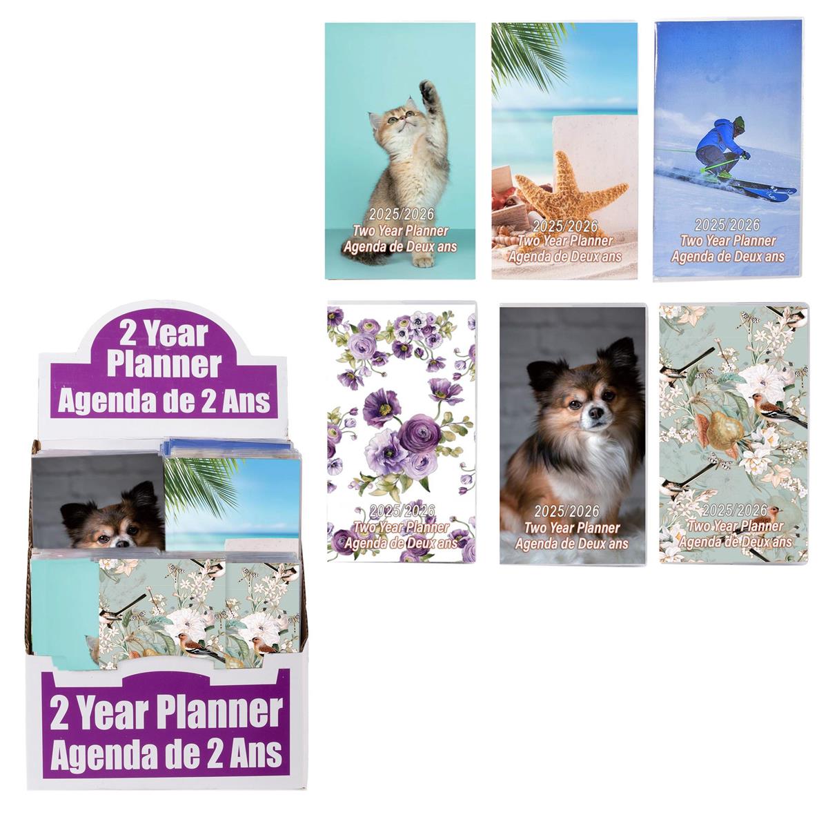 28 Month Pocket Calendar