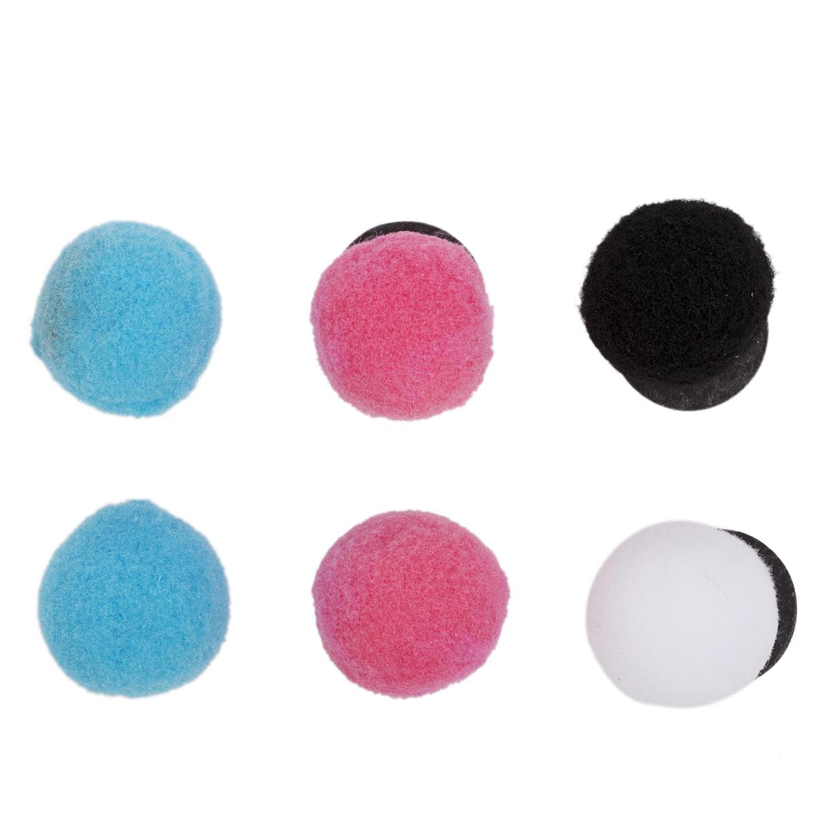 6pc Pompom Magnetic for Locker