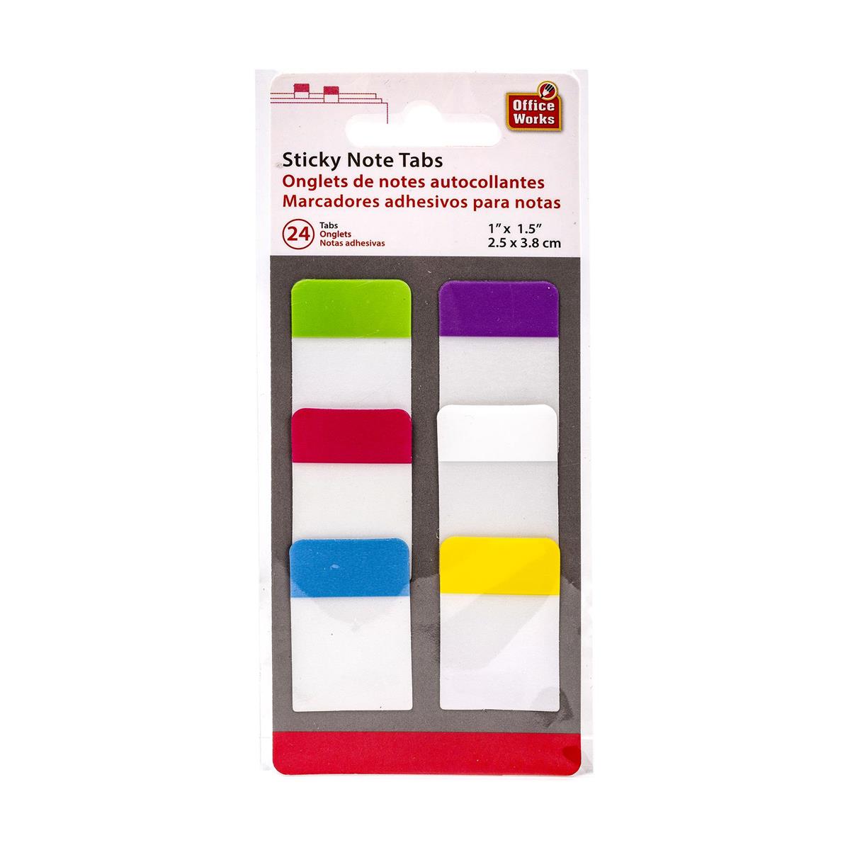 Sticky Post Tab 2.5 x 3.8cm