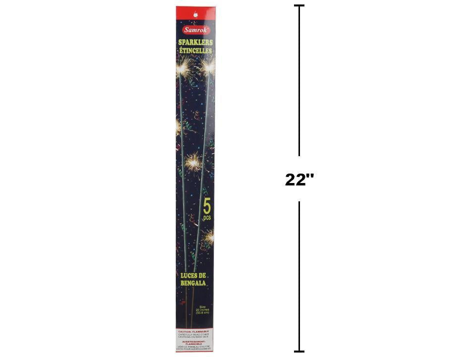 5-Pc. 20" Long Sparkler