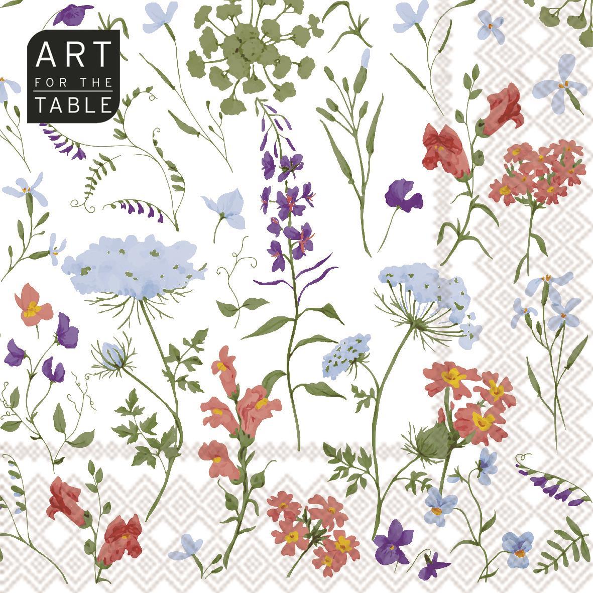 Flower Meadow Napkin, 13x13