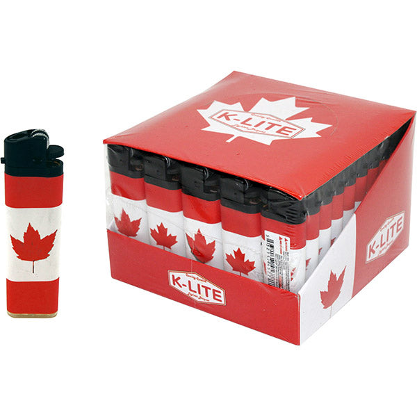 Canadian Flag Disposable Lighter