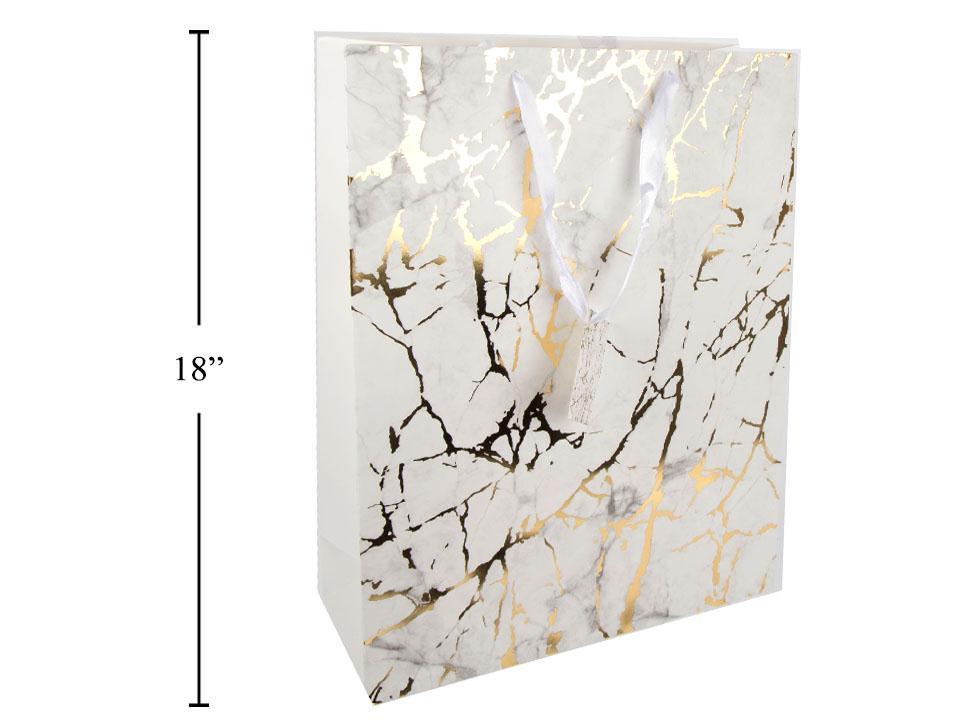 Deluxe Marble Gift Bag, Jumbo