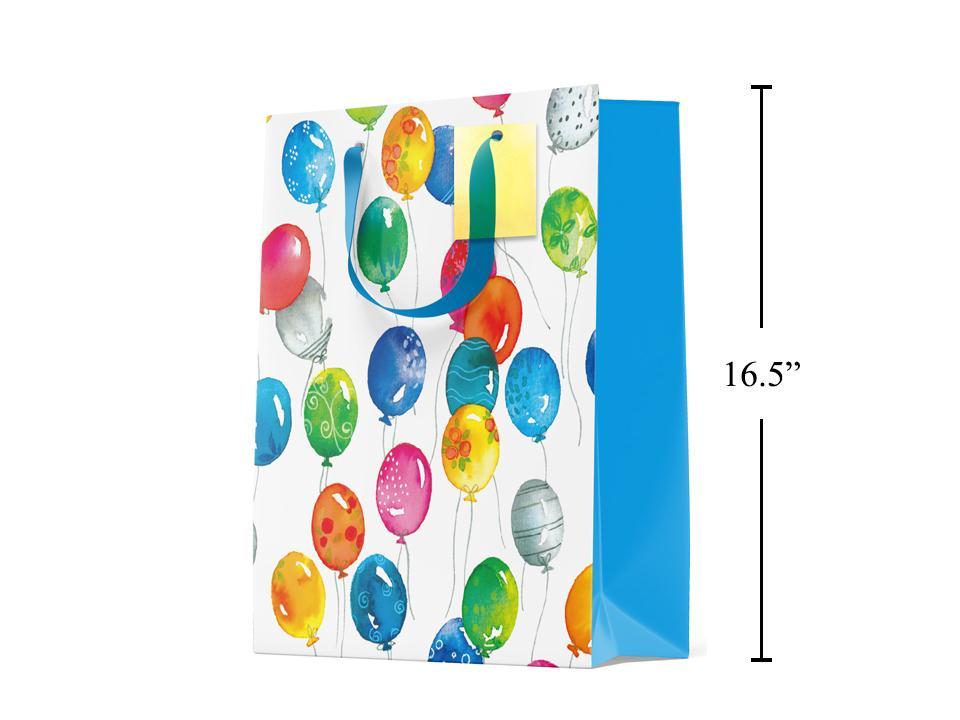 Paper T., Jumbo Gift Bag, Balloons, Gloss