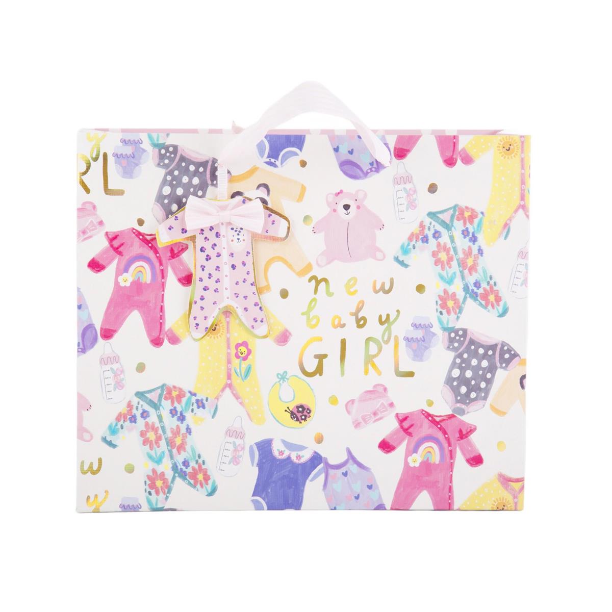 Baby Girl Jumbo Gift Bag