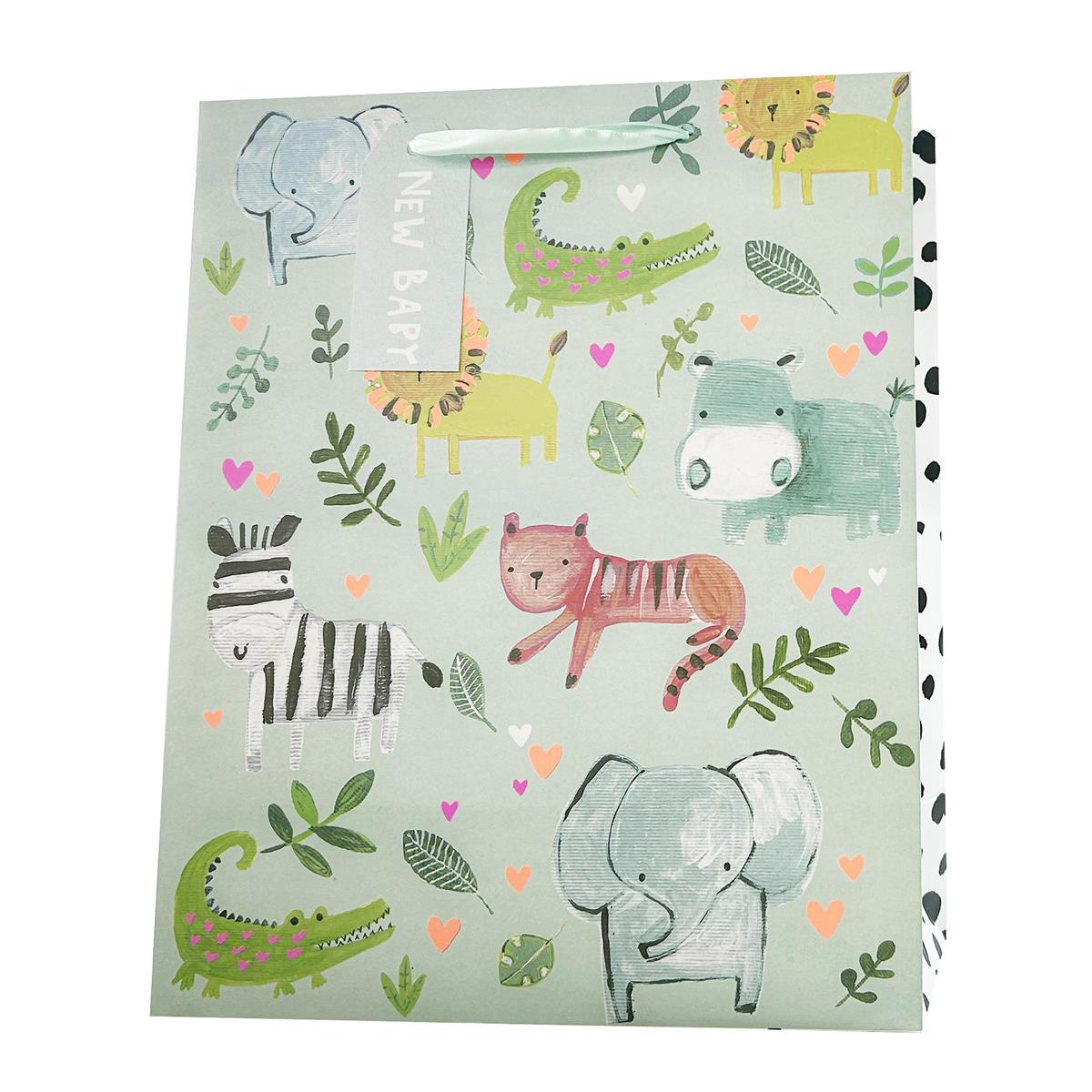 Jumbo Animal Print Gift Bag